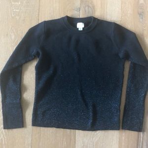 A new day navy sparkle sweater